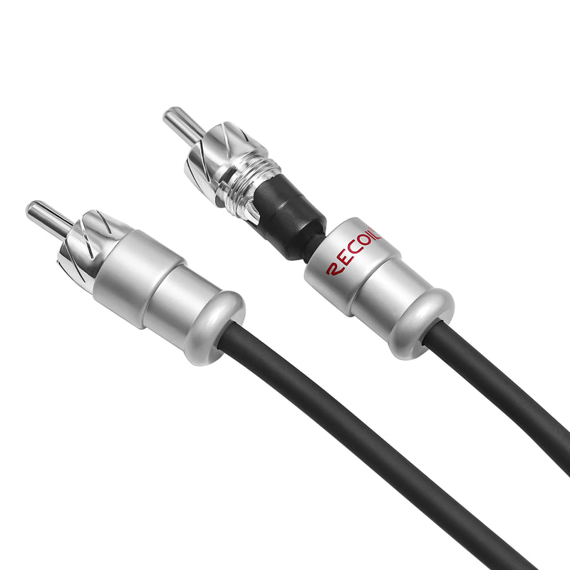 Recoil XI212 Braided RCA Audio Cable 2-Channel 3.6m