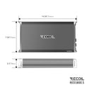 Recoil RED1800.5 Class-D Car Audio 5-Channel Amplifier 1800W