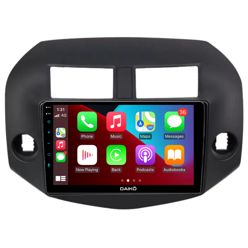 Daiko Car Stereo Wireless Carplay Android Auto ForToyota RAV4 Vanguard 2005-2013