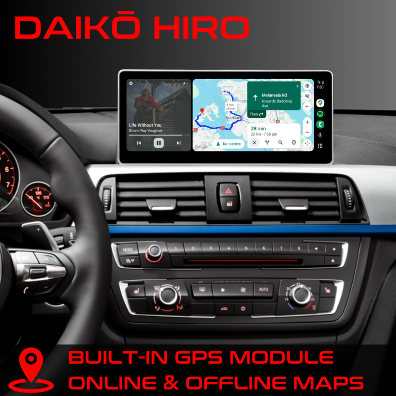 Daiko Hiro Car Stereo Wireless Carplay Android  Auto For Subaru Outback Legacy 2003-2009