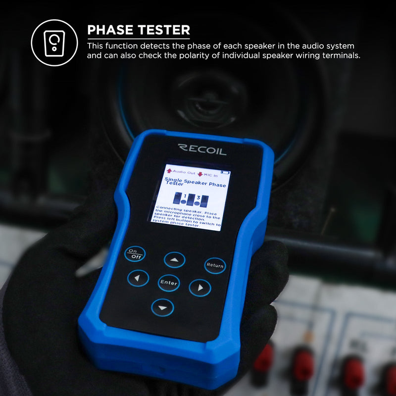 Recoil MST-1 Professional Speaker Tester Audio System Tester