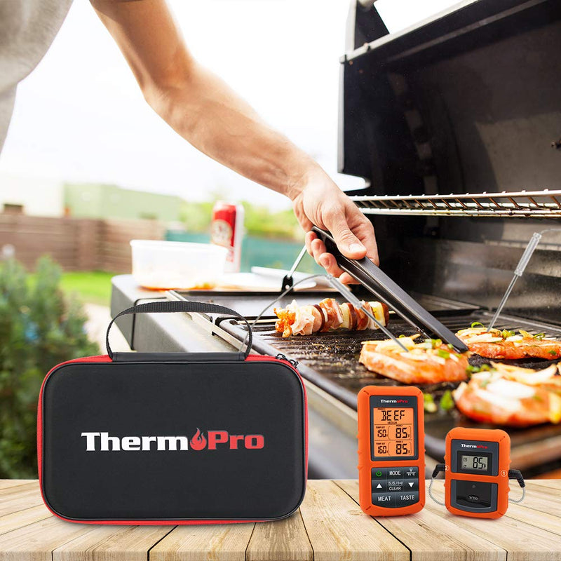 ThermoPro TP-99 Hard Carrying Case | Shockproof, Waterproof & Durable Storage for Meat Thermometers