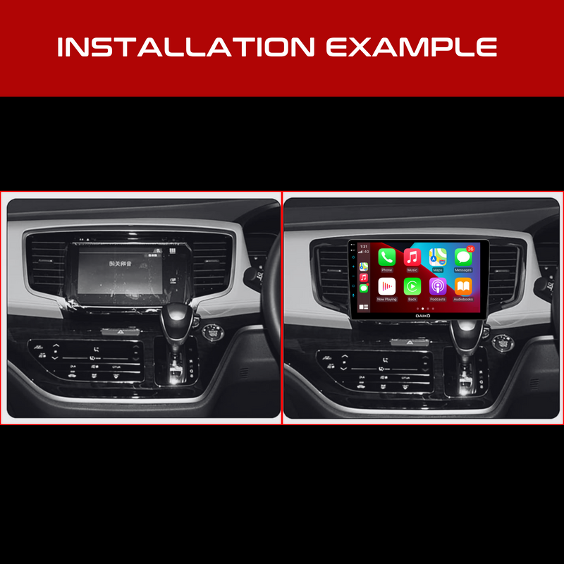 Daiko Multimedia Unit Wireless Carplay Android Auto GPS For Honda Odyssey 2015