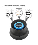 Recoil SPB8  8" Car Speaker Baffle Kit 2pcs Foldable Silicone with Egg Crate Foam