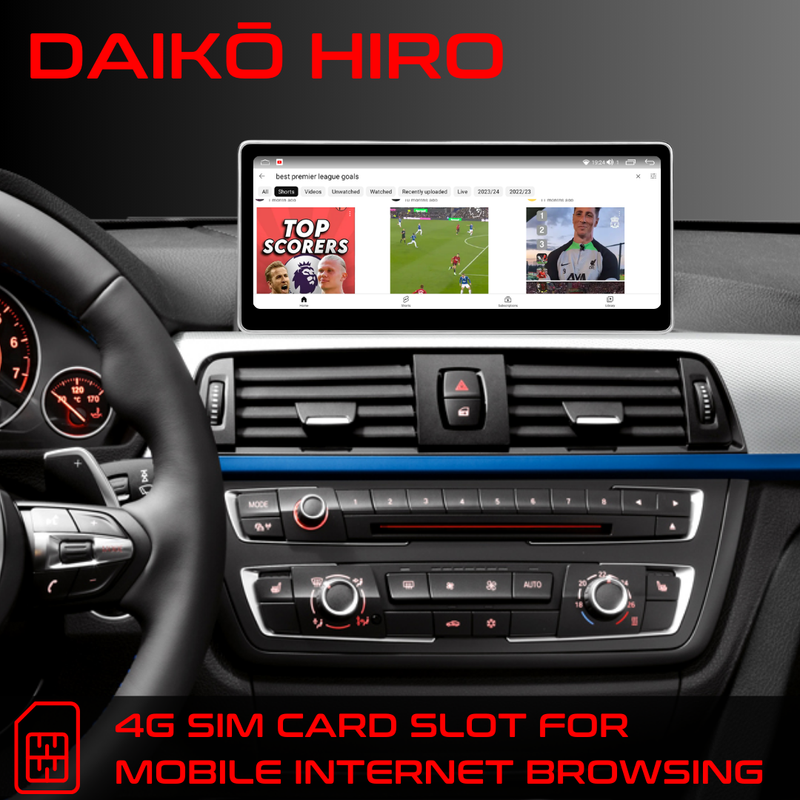 Daiko Hiro Car Stereo Wireless Carplay Android  Auto For Subaru Outback Legacy 2009-2014