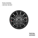 Recoil SXS10D2 Shallow Car Subwoofer 10" 600W Max