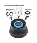 Recoil SPB8  8" Car Speaker Baffle Kit 2pcs Foldable Silicone with Egg Crate Foam