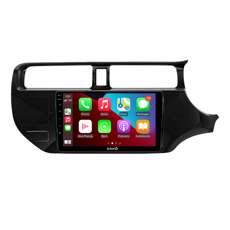 Daiko PRO Multimedia Unit Wireless Carplay Android Auto GPS For Kia Rio 2011-16