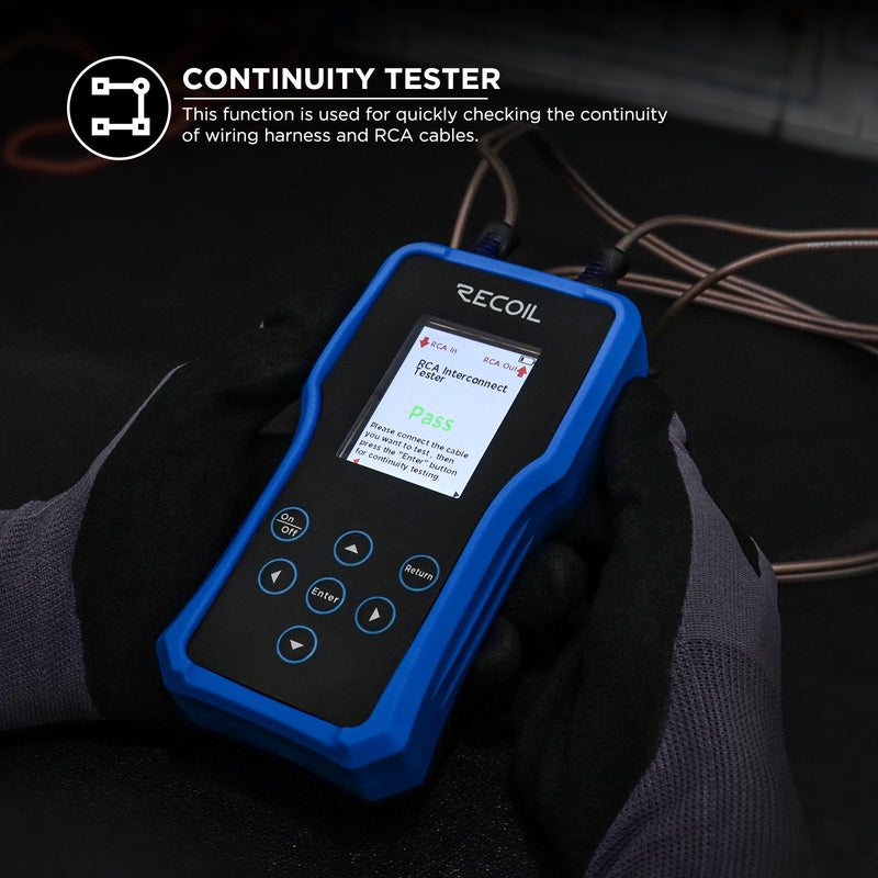 Recoil MST-1 Professional Speaker Tester Audio System Tester
