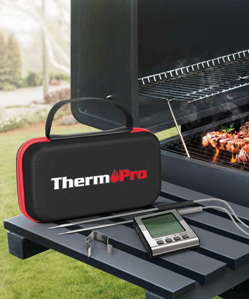 ThermoPro TP-98 Hard Carrying Case | Shockproof, Waterproof & Durable Storage for Meat Thermometers