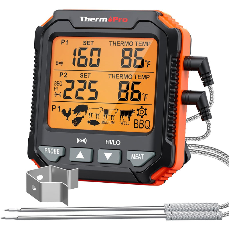 ThermoPro TP717 Digital Meat Thermometer with Dual Probes for BBQ, Oven, Smoker, and Cooking