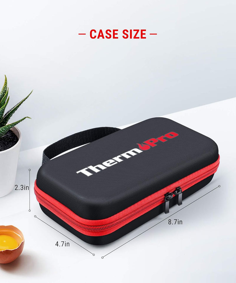 ThermoPro TP-98 Hard Carrying Case | Shockproof, Waterproof & Durable Storage for Meat Thermometers