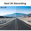 3" 4G Dash Cam – 2K Dual Lens WiFi GPS Live Remote View Car DVR