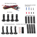 Recoil R3-Q Complete Quad Waterproof Bluetooth Speakers System 3inch� Speakers 360 Watts Class-D Amplifier with Built-in Bluetooth Waterproof Wireless Remote