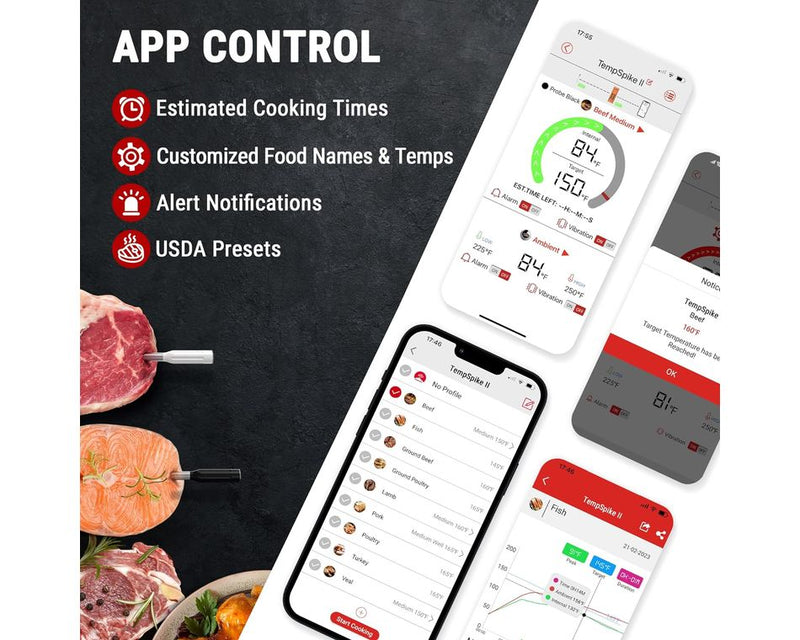 ThermoPro TP963 Dual TempSpike – Wireless Smart Meat Thermometer