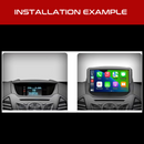Daiko Ultra Car Stereo Wireless Carplay Android Auto For Ford Ecosport 2013-2017