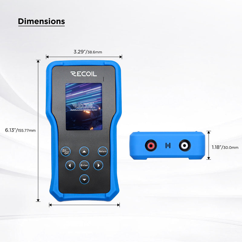 Recoil MST-1 Professional Speaker Tester Audio System Tester