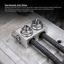 Recoil AGT6 6-Way Aluminium Ground Distribution Block for Car Audio