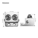 Recoil AGT6 6-Way Aluminium Ground Distribution Block for Car Audio