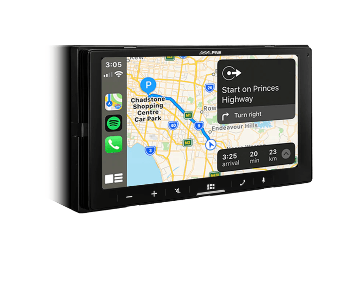 ALPINE iLX-W670E 7” Display Double-DIN Digital Media Receiver Carplay