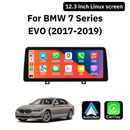 BMW 7 Series With EVO System Linux 12.3" Wireless CarPlay & Android Auto Replacement Screen