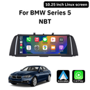BMW 5 Series With NBT Linux 10.25" Wireless CarPlay & Android Auto Replacement Screen