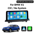 BMW X1 With No System Linux 10.25" Wireless CarPlay & Android Auto Replacement Screen