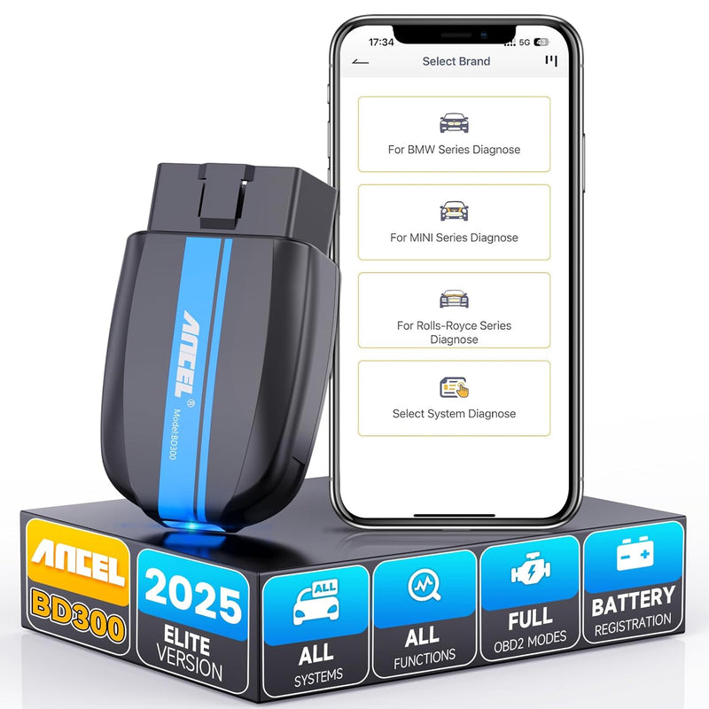 Ancel BD300 BMW Mini  Full Systems Diagnostic Tool BMW Scanner for Android/iOS