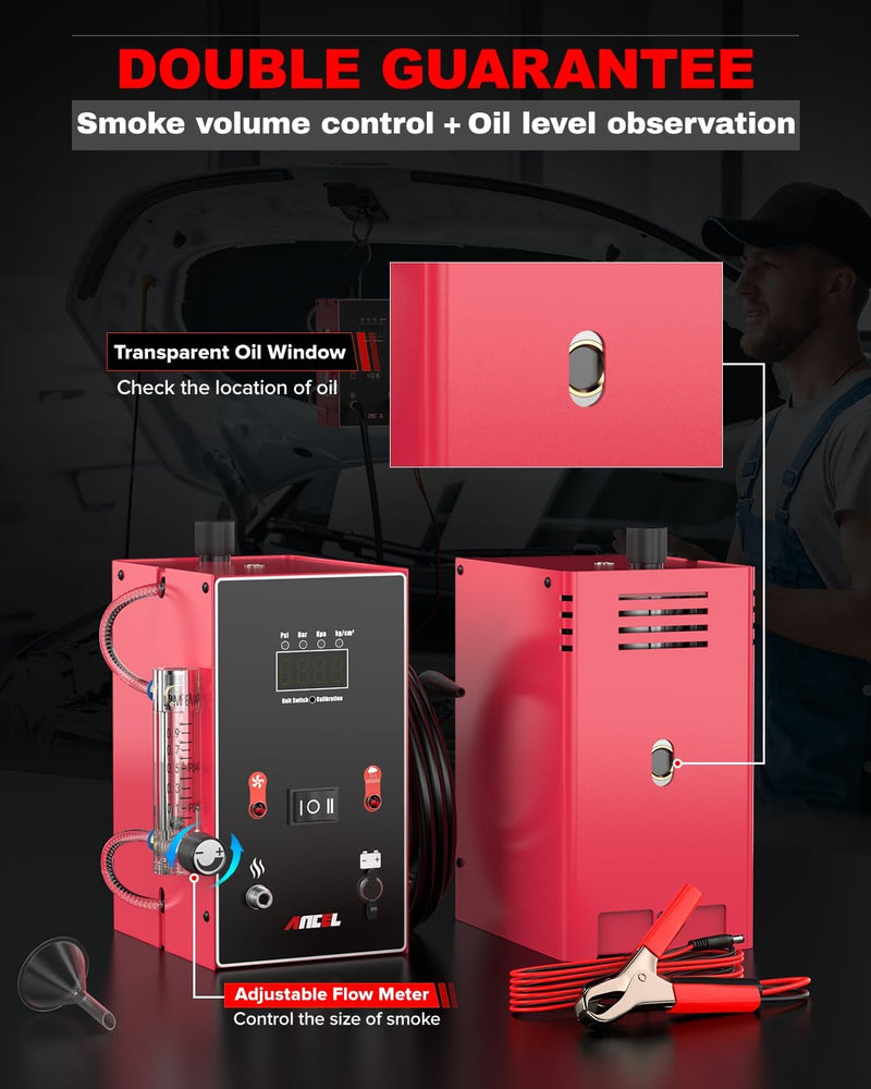 Leak Detection Tester Ancel L300 Automotive EVAP Smoke Machine Diagnostic