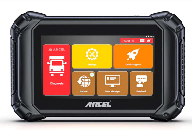 ANCEL V5 HD Heavy Duty Truck Scanner Bidirectional Diesel Scan Tool 40+ Reset Functions