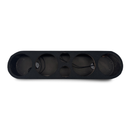 Rounded 6-Hole Carpeted Speaker Box Enclosure – 4 x 8" + 2 x 3.8" cutouts