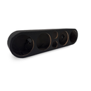 Rounded 6-Hole Carpeted Speaker Box Enclosure – 4 x 8" + 2 x 3.8" cutouts
