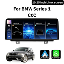 BMW 1 Series CCC Linux 10.25" Wireless CarPlay & Android Auto Screen