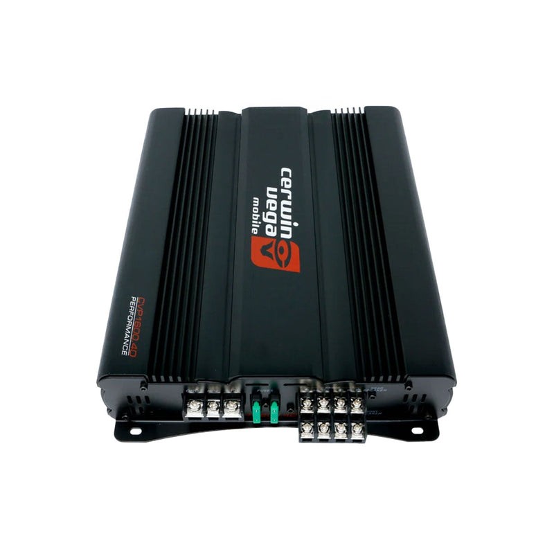 Cerwin Vega CVP1600.4D 4‑Channel Class AB Car Amplifier 1600W Max
