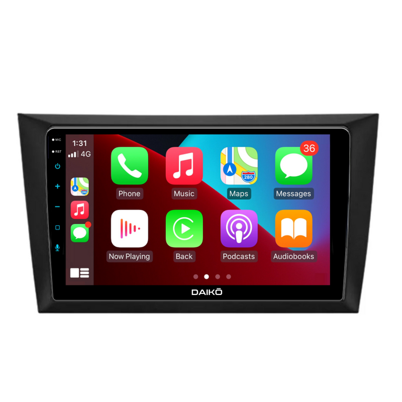 Daiko Ultra Car Stereo Wireless Carplay Android 8GB RAM + 126GB Auto For Volkswagen Golf 2009-13