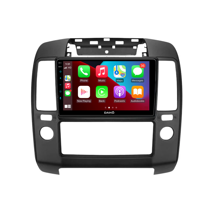 Daiko Car Stereo Wireless Carplay Android Auto For Nissan Navara D40 2006-13