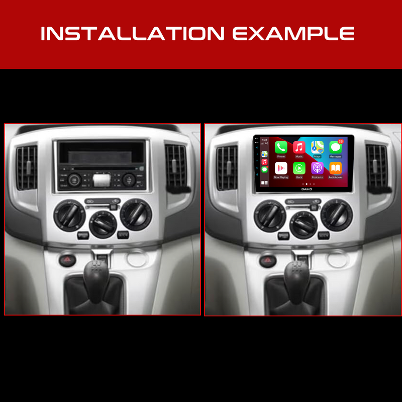 Daiko Ultra Multimedia Unit Wireless Carplay Android Auto GPS For Nissan NV200