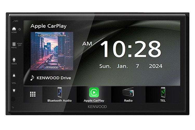 Kenwood DMX5023 Apple CarPlay and Android Auto 6.8" New Model