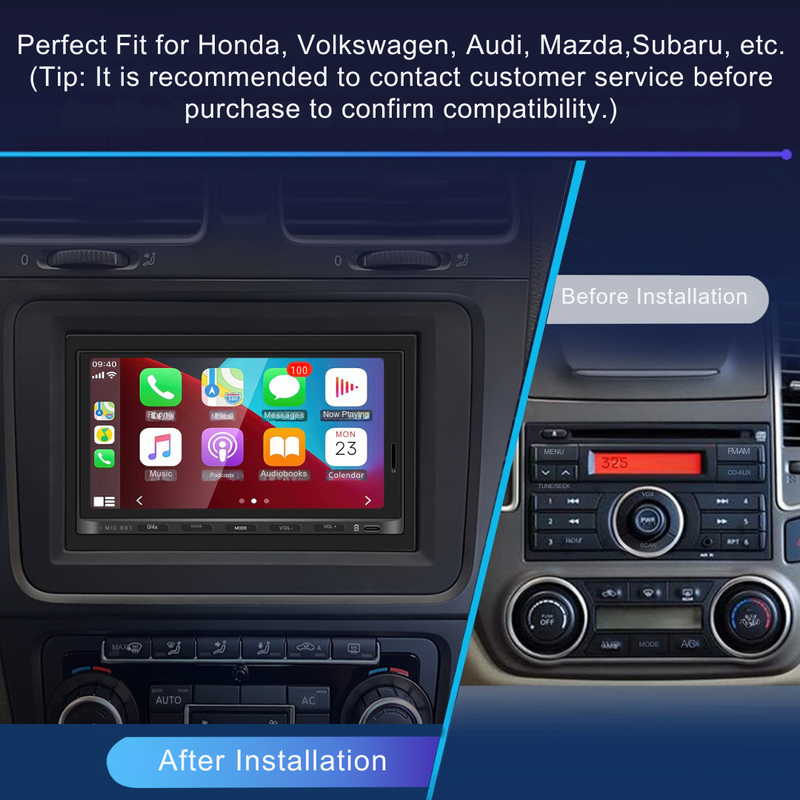 Daiko X7U Car Stereo Android Auto Apple Carplay GPS Bluetooth USB