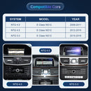 Mercedes-Benz E-Class With NTG4.0 System Linux 10.25" Wireless CarPlay & Android Auto Replacement Screen