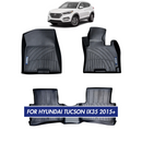 Nordvik Heavy Duty Floor Liners Kit For Hyundai Tucson ix35 2015+