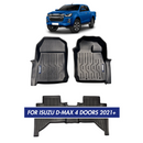 Nordvik Heavy Duty Floor Liners Kit For Isuzu D-Max 4 Doors 2020-current