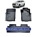 Nordvik Heavy Duty Floor Liners Kit For Mitsubishi Pajero Sport 2015-current