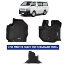 Nordvik Heavy Duty Floor Liners Kit For Toyota Hiace 200 Standard 2008+