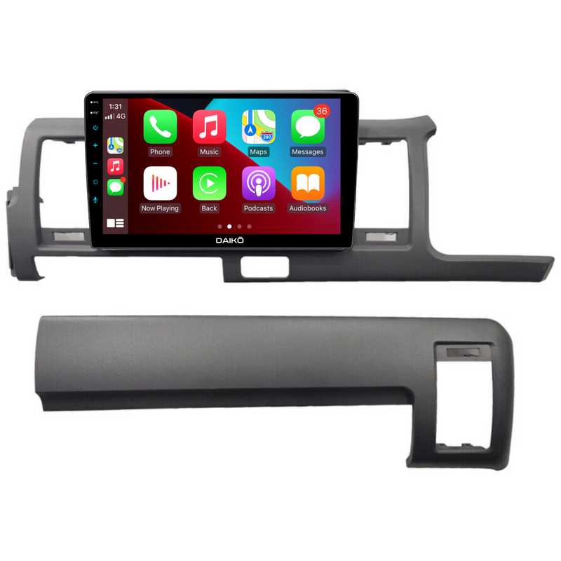 Daiko X Car Stereo Carplay Android Auto For Toyota Hiace Non-Jumbo 2005-18