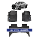 Nordvik Floor Liners Kit For Toyota Hilux 2015+