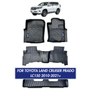 Nordvik Heavy Duty Floor Liners Kit For Toyota Land Cruiser Prado LC150 2010-2021+