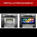 Daiko Hiro Car Stereo Wireless Carplay Android  Auto For Ford Ranger Mazda BT-50 2006-2010