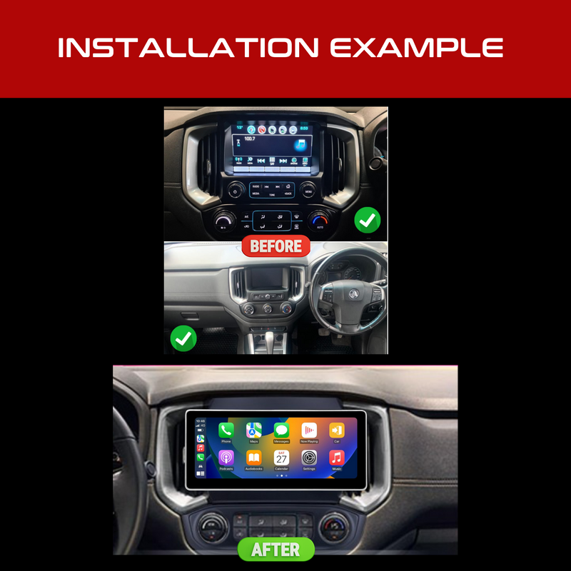 Daiko Hiro Car Stereo Wireless Carplay Android  Auto For Holden Colorado Trailblazer 2017-2022