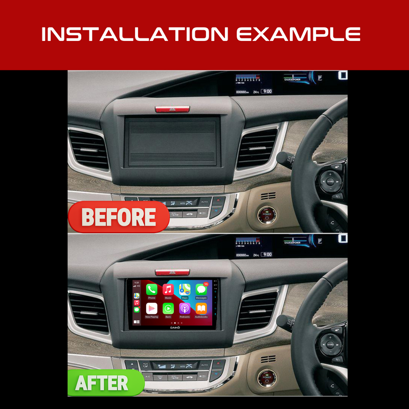 Daiko Multimedia Unit Wireless Carplay Android Auto For Honda Jade 2013